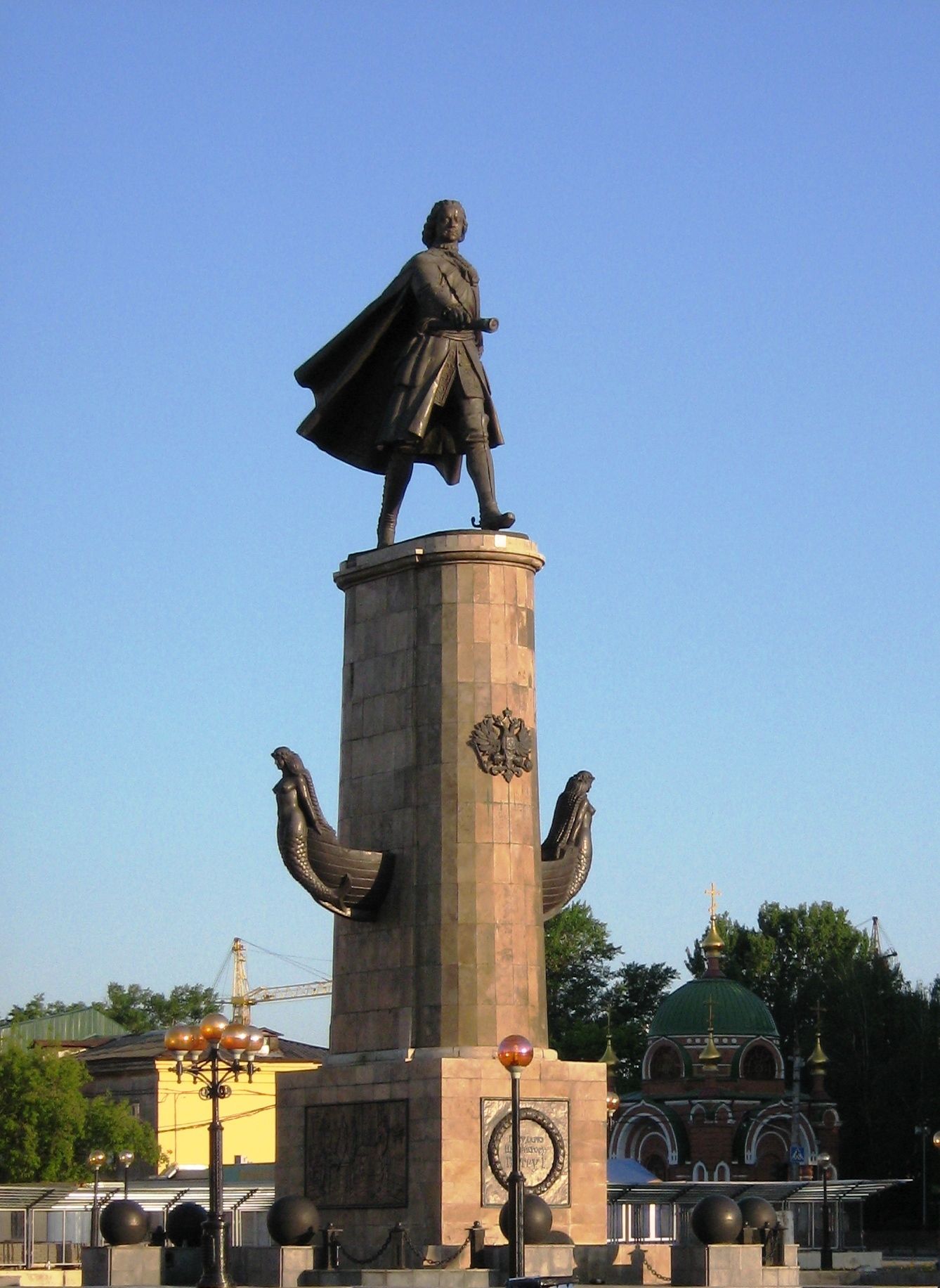 Площадь Петра Великого Липецк
