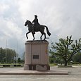 Памятник Петру I у Константиновского дворца (Стрельна, С-Петербург)
