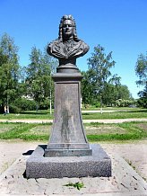 Памятник светлейшему князю А. Д. Меншикову в Колпино